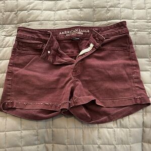 American Eagle Hi- Rise Shortie Shorts Size 10